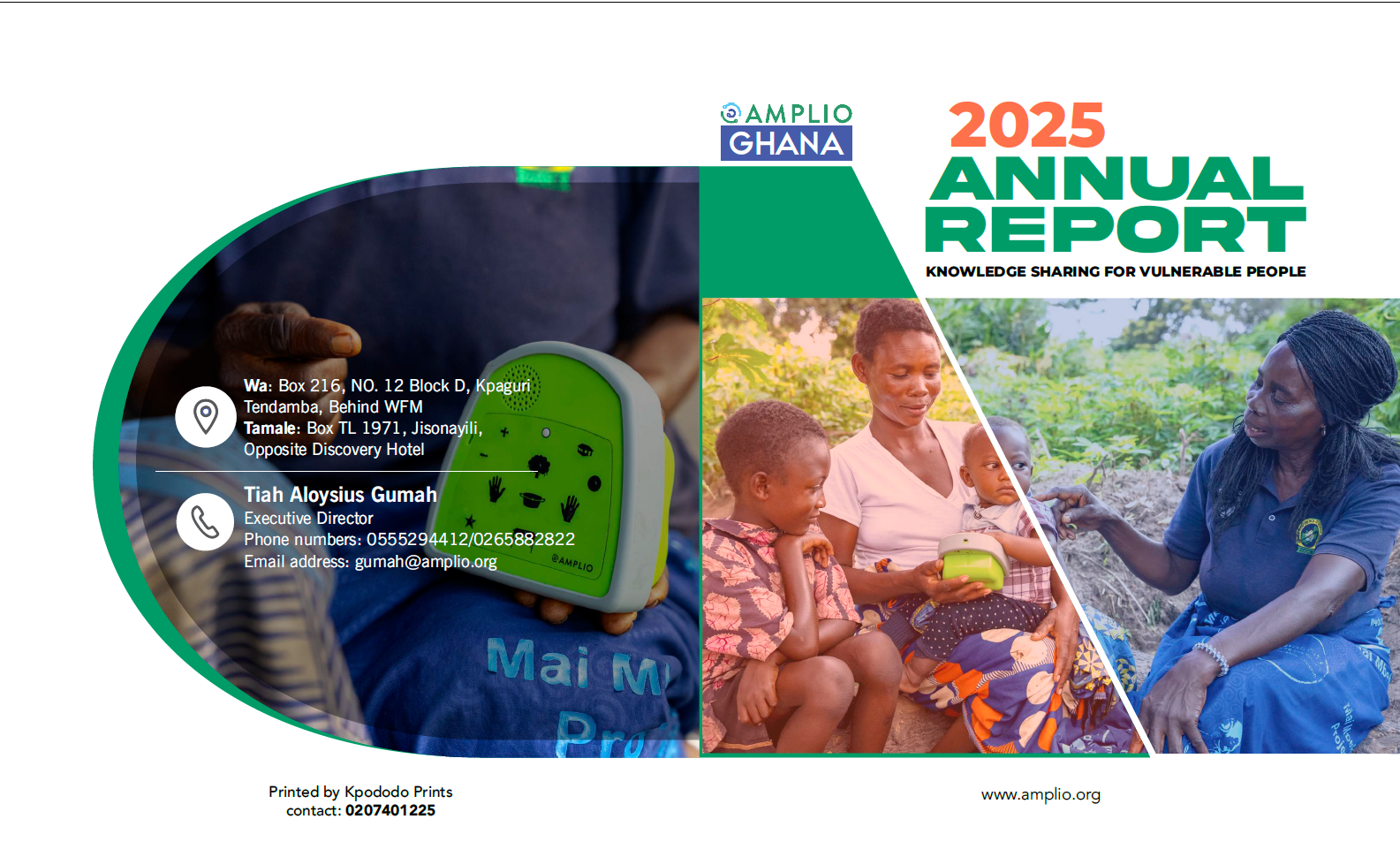 AMPLIO GHANA ANNUAL REPORT  2025